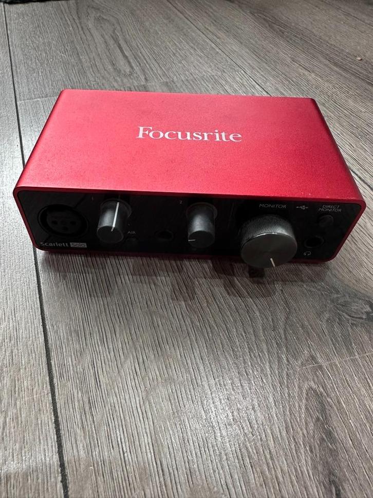 Focusrite Scarlett Solo 3rd Gen, Muziek en Instrumenten, Soundmodules, Gebruikt, Overige merken, Ophalen of Verzenden