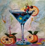 Schilderij cocktail, Ophalen of Verzenden