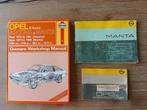 Diverse Opel Manta boekjes, origineel, Haynes, Auto diversen, Ophalen of Verzenden