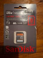 SanDisk 8GB SDHC geheugenkaart, 8 GB, Nieuw, Fotocamera, SDHC