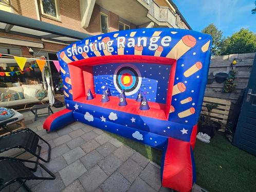 Shooting range ballen luchtkussen te huur, Hobby en Vrije tijd, Feestartikelen | Verhuur, Zo goed als nieuw, Ophalen