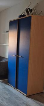 Kleding kast, Huis en Inrichting, Kasten | Kledingkasten, Ophalen, Gebruikt, Eikenhout, Met hangruimte