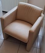 Leolux lederen fauteuil, Huis en Inrichting, Gebruikt, Ophalen of Verzenden, 50 tot 75 cm, Leer