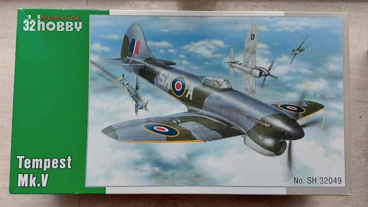Special Hobby 1/32 Hawker Tempest Mk. V, Hobby en Vrije tijd, Modelbouw | Vliegtuigen en Helikopters, Zo goed als nieuw, Groter dan 1:72