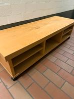 Gratis Houten TV Meubel op Wielen - Wesselerbrink, Huis en Inrichting, Kasten | Televisiemeubels, Ophalen, Gebruikt, 100 tot 150 cm
