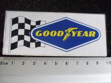 2x sticker good year logo racing formule1 F1 goodyear banden beschikbaar voor biedingen