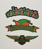 Kruikenstad rugembleem Carnavals embleem €7,00 per stuk, Kleding | Heren, Carnavalskleding en Feestkleding, Ophalen of Verzenden