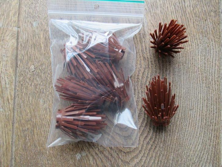 LEGO Plant Prickly Bush 2x2x4 * Reddish Brown * p 5st Nieuw, Kinderen en Baby's, Speelgoed | Duplo en Lego, Nieuw, Lego, Ophalen