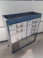 Bedrijfsbus ladenkast bedrijfswagen gereedschapskist, Ophalen, Gebruikt