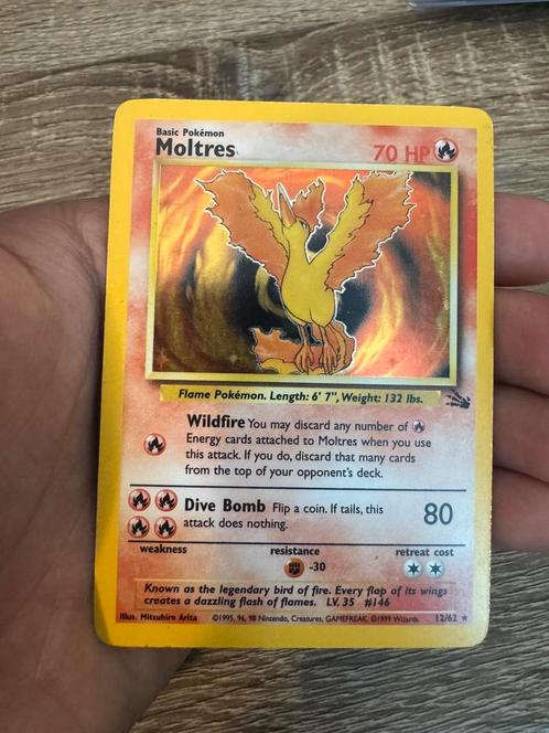 Zeldzame Pokémonkaarten - Vintage, Hobby en Vrije tijd, Verzamelkaartspellen | Pokémon, Zo goed als nieuw, Losse kaart, Ophalen of Verzenden