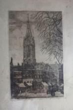 Ets van Eugene Rensburg/grote markt Denhaag, Ophalen of Verzenden