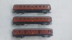 3 Wagons Märklin 4020 / 4020 / 4021 van de SJ, Hobby en Vrije tijd, Modeltreinen | H0, Wisselstroom, Gebruikt, Wagon, Ophalen of Verzenden