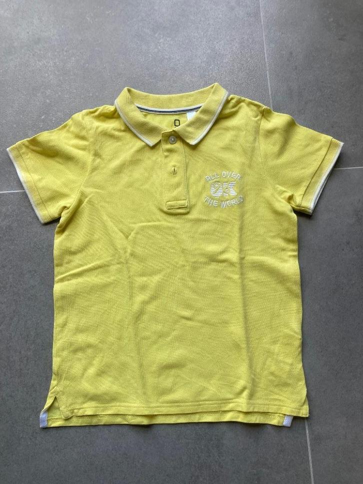 Polo jongens maat 140 geel, Kinderen en Baby's, Kinderkleding | Maat 140, Zo goed als nieuw, Jongen, Shirt of Longsleeve, Ophalen of Verzenden