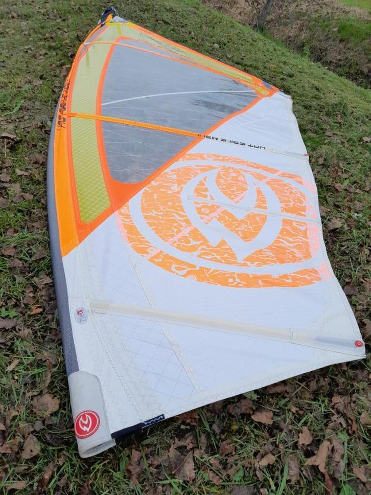 Hotsails Hot sails Maui HSM  Wavezeil KS3 3.4, Watersport en Boten, Windsurfen, Gebruikt, Zeil, Met draagtas, Minder dan 5 m²