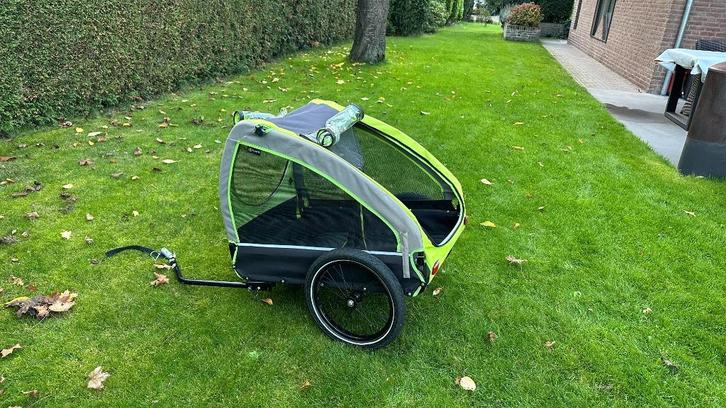 Honden fietskar opvouwbaar, Fietsen en Brommers, Fietsaccessoires | Aanhangers en Karren, Gebruikt, Hondenkar, 20 tot 40 kg, Ophalen