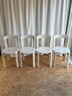 4 Bruno Rey Stoelen - Beige/Lichtgrijs, Huis en Inrichting, Ophalen, Gebruikt, Overige kleuren, Vier