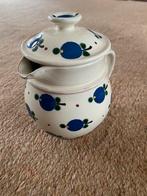 Aardewerk Sauskom met Deksel, Gebruikt, Overige typen, Ophalen of Verzenden, Overige stijlen
