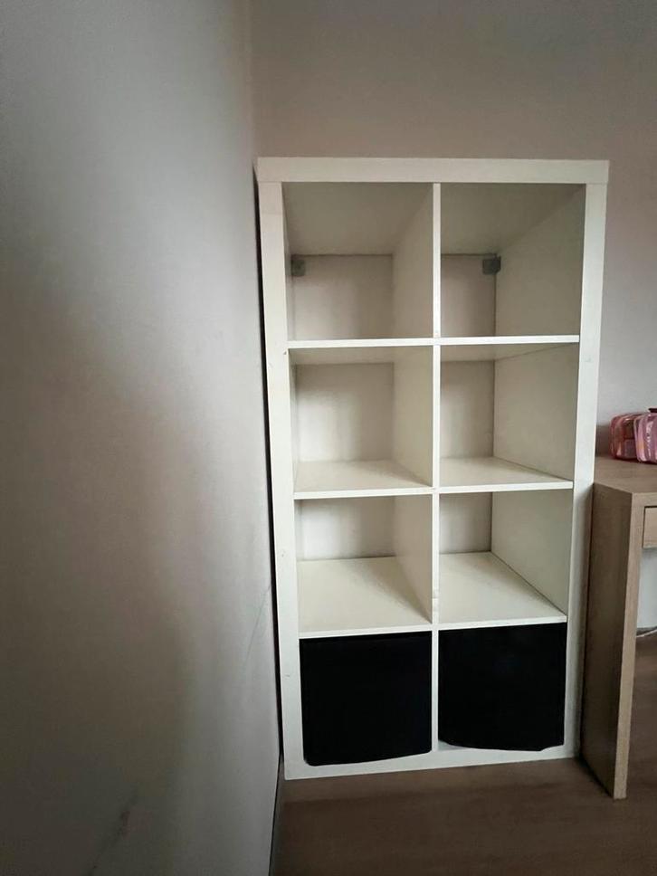 IKEA Kallax Kast met 8 Vakken, Huis en Inrichting, Kasten | Boekenkasten, Gebruikt, 50 tot 100 cm, Minder dan 100 cm, 25 tot 50 cm