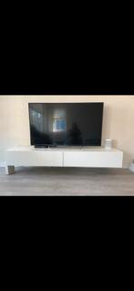 Poliform hangend TV meubel 180x48,5x24 (bxdxh), Huis en Inrichting, Kasten | Dressoirs, Ophalen, Met klep(pen), 150 tot 200 cm