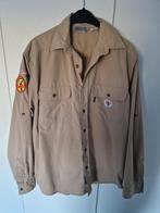 Orginele Scouting overhemd maat M  kaki kleur, Ophalen of Verzenden, Kleding