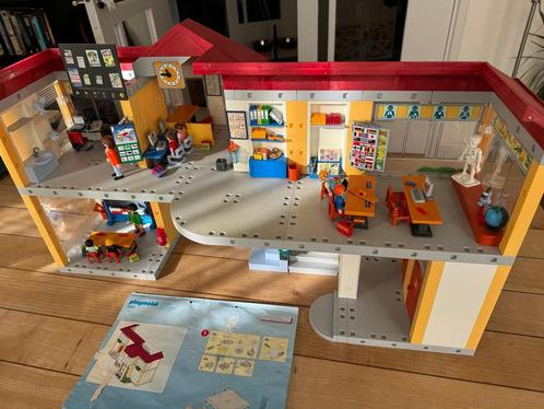 Playmobil Compleet ingerichte school - 4324, Kinderen en Baby's, Speelgoed | Playmobil, Zo goed als nieuw, Ophalen