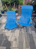 Verstelbare strandstoelen, campingstoelen of tuinstoelen, Tuin en Terras, Ophalen, Aluminium, Verstelbaar
