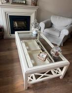 Salontafel landelijk salon tafel, 100 tot 150 cm, Zo goed als nieuw, Minder dan 50 cm, Rechthoekig