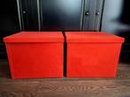 Opbergdoos met deksel rood ikea, Doe-het-zelf en Verbouw, Kratten en Dozen, Ophalen, Opvouwbaar, Minder dan 35 cm, Minder dan 50 cm