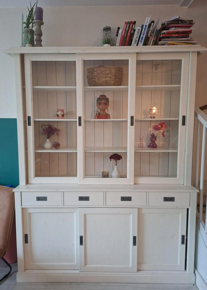 Buffetkast en tvkast tvmeubel set kan apart €100 set prijs, Huis en Inrichting, Kasten | Buffetkasten, Gebruikt, 25 tot 50 cm