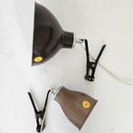 Vintage industriële jaren 50 Cifo klem spot fotolamp, Gebruikt, Ophalen of Verzenden