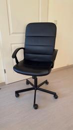 Bureau Stoel Zwart, Huis en Inrichting, Ophalen, Zo goed als nieuw, Zwart