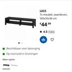 Ikea LACK tv meubel, Audio, Tv en Foto, Televisiebeugels, Ophalen, Zo goed als nieuw