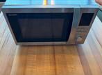 Sharp Magnetronoven RVS 1000W, Ophalen, Combimagnetron, Gebruikt, Oven