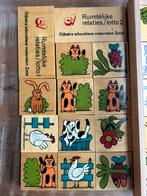 Houten Spel Ruimtelijke Relaties - Voorzetsels Oefenen Kinde, Ophalen of Verzenden