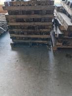 Houten Balken - 6x6 cm en 10x10 cm, Gebruikt, Ophalen of Verzenden, Hardhout, 250 cm of meer