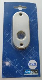 Deurschild r.v.s., Ophalen of Verzenden, Nieuw, Rvs, Slot