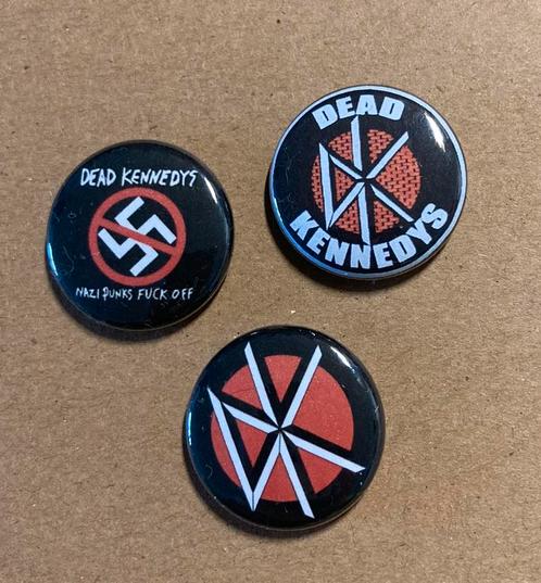 DEAD KENNEDYS buttons speldjes pins punk DK, Verzamelen, Speldjes, Pins en Buttons, Nieuw, Button, Verzenden