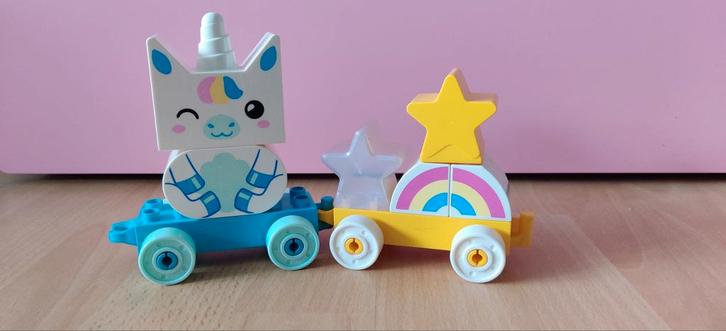 duplo 10953 Unicorn treintje    Eenhoorn treintje, Kinderen en Baby's, Speelgoed | Duplo en Lego, Zo goed als nieuw, Duplo, Complete set