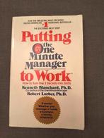 Putting the one minute manager to work, Ophalen of Verzenden, Gelezen, Management