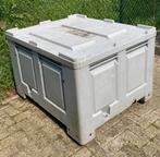 Kunststof palletbox + deksel, Doe-het-zelf en Verbouw, Kratten en Dozen, 60 cm of meer, Gebruikt, Krat, 75 tot 100 cm