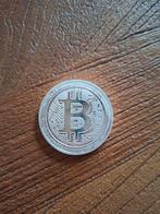 Bitcoin Munt, Ophalen of Verzenden, Zilver