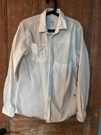 Heren overhemd Refill - Maat M, Kleding | Heren, Overhemden, Ophalen of Verzenden, Zo goed als nieuw, Beige, Halswijdte 39/40 (M)