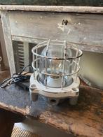 Brocante oude Lamp **Het Geruite Roosje**, Ophalen of Verzenden