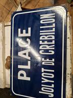 Emaille bord straatnaambord naambord brocante, Ophalen of Verzenden