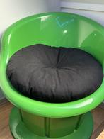 IKEA groene stoel design popptorp vintage, Huis en Inrichting, Stoelen, Gebruikt, Eén, Ophalen