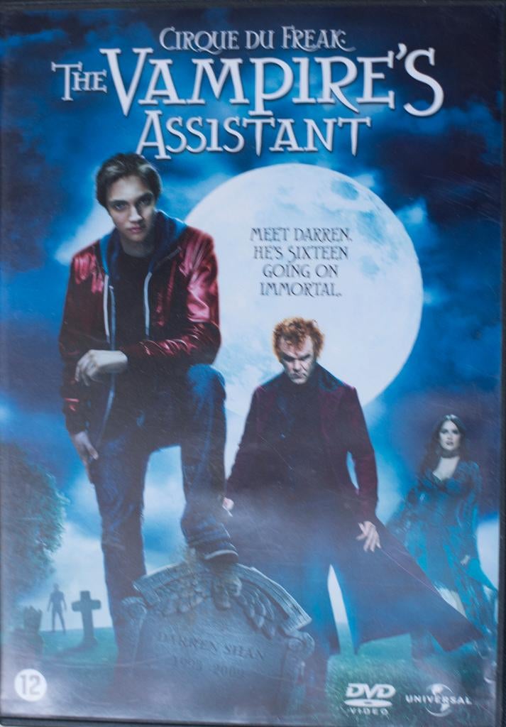 dvd the vampire's assistant, Vanaf 12 jaar, Ophalen of Verzenden, Zo goed als nieuw, Overige genres