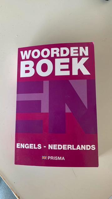 Woordenboek engels-nederlands beschikbaar voor biedingen