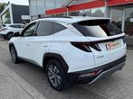 Hyundai TUCSON 1.6 T-GDI AUT. MHEV LED NAVI CAMERA CARPLAY A, Auto's, Automaat, Gebruikt, Huisgarantie, Wit