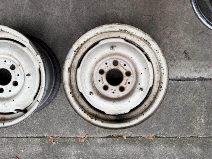 Mercedes 230SL W113 Pagode Velgen (november 1964), Auto-onderdelen, Banden en Velgen, Velg(en), Zomerbanden, 14 inch, Ophalen