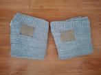 2 wiegdekens Woezel & Pip, blauw, Kinderen en Baby's, Babywiegjes en Ledikanten, Ophalen of Verzenden, Zo goed als nieuw, Wieg